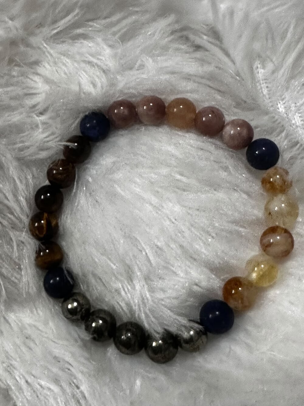 Citrine & Aventurine Abundance Bracelet (10mm)